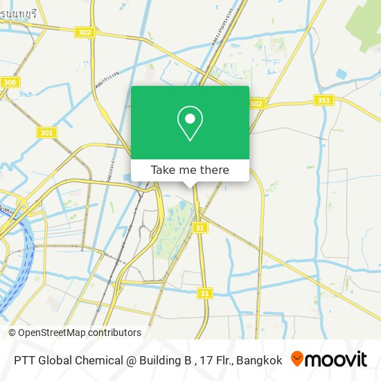 PTT Global Chemical @ Building B , 17 Flr. map