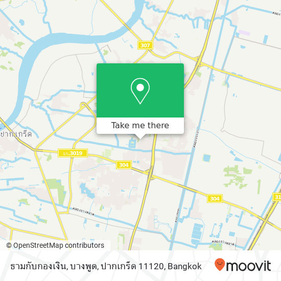 ธามกับกองเงิน, บางพูด, ปากเกร็ด 11120 map