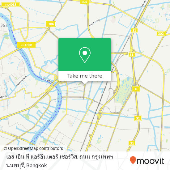 เอส เอ็น ที แอร์อินเตอร์ เซอร์วิส, ถนน กรุงเทพฯ-นนทบุรี map