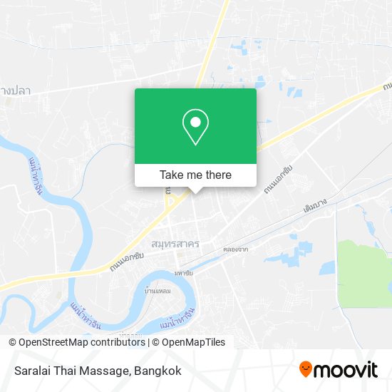 Saralai Thai Massage map