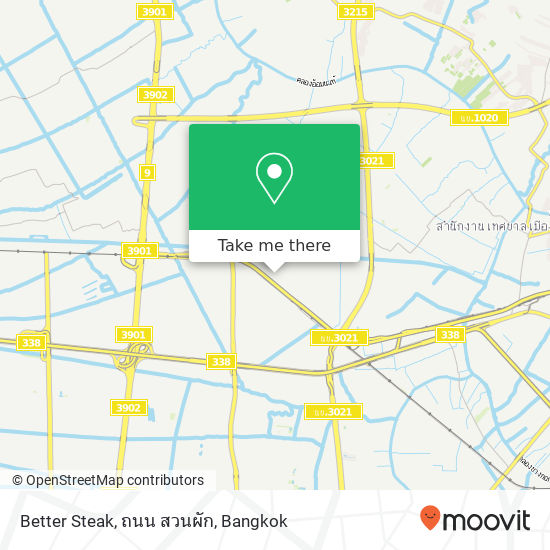 Better Steak, ถนน สวนผัก map