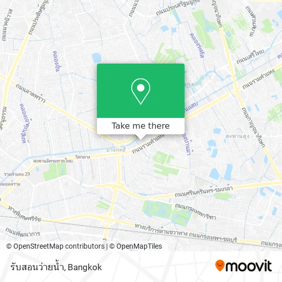 รับสอนว่ายน้ำ map