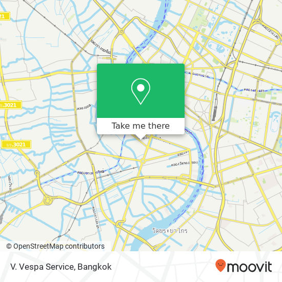 V. Vespa Service map