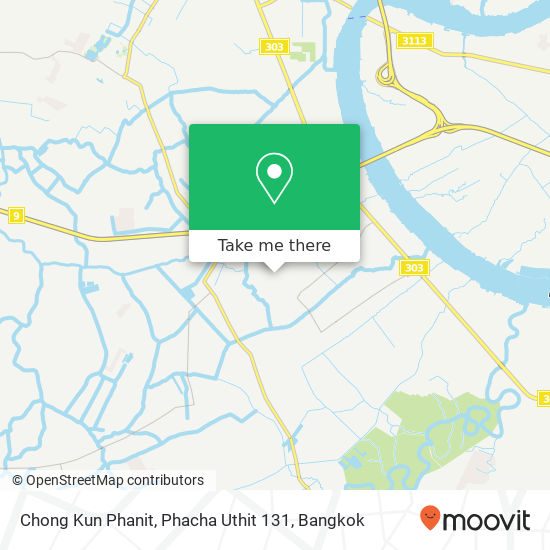 Chong Kun Phanit, Phacha Uthit 131 map