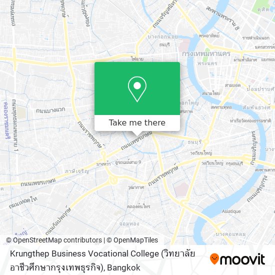 Krungthep Business Vocational College (วิทยาลัยอาชีวศึกษากรุงเทพธุรกิจ) map