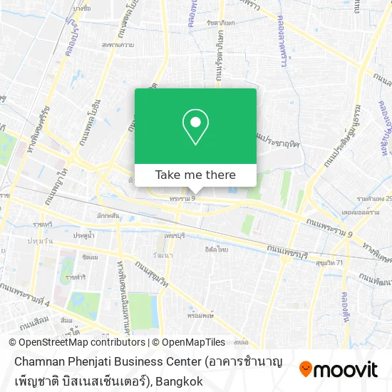 Chamnan Phenjati Business Center (อาคารชำนาญเพ็ญชาติ บิสเนสเซ็นเตอร์) map