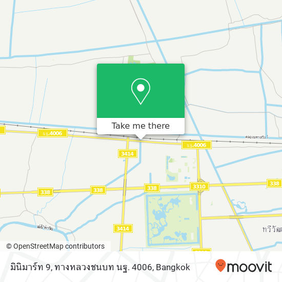 มินิมาร์ท 9, ทางหลวงชนบท นฐ. 4006 map