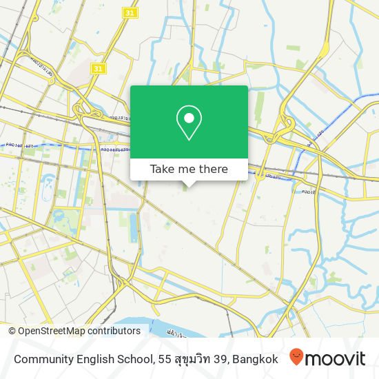 Community English School, 55 สุขุมวิท 39 map