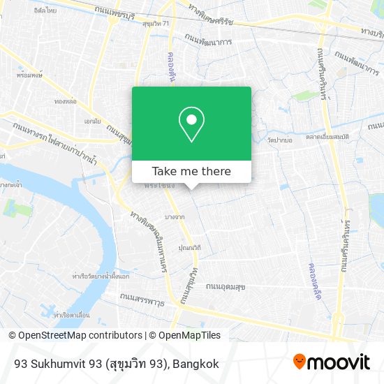 93 Sukhumvit 93 (สุขุมวิท 93) map