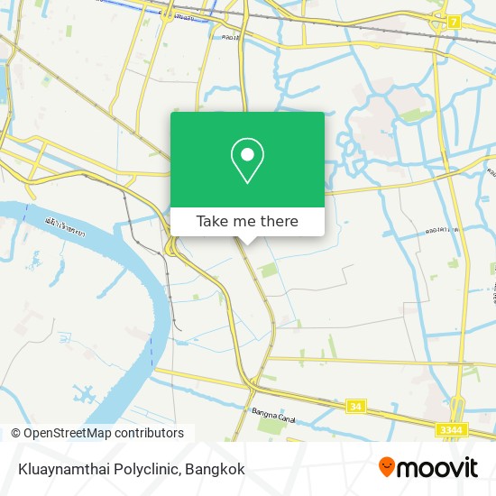 Kluaynamthai Polyclinic map