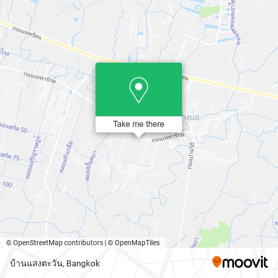 บ้านแสงตะวัน map