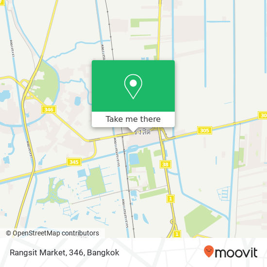 Rangsit Market, 346 map