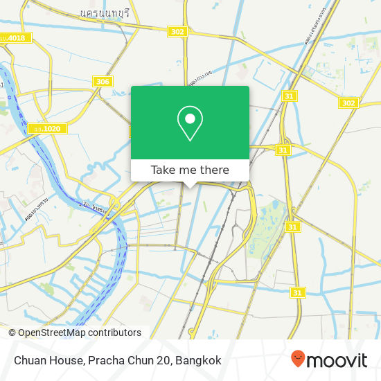 Chuan House, Pracha Chun 20 map