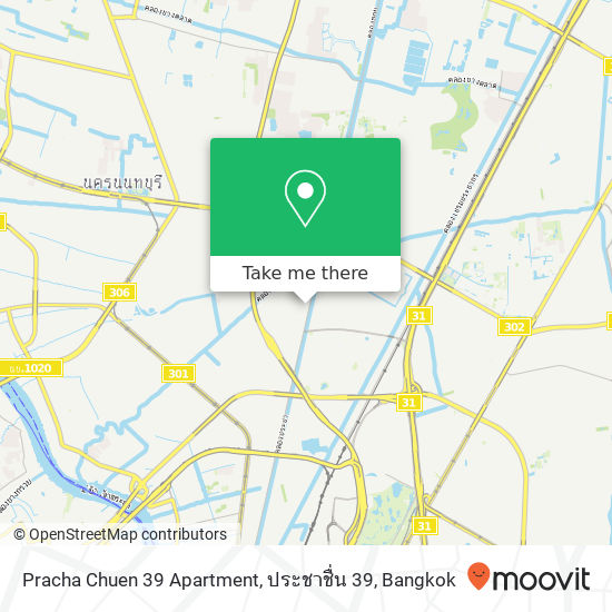 Pracha Chuen 39 Apartment, ประชาชื่น 39 map