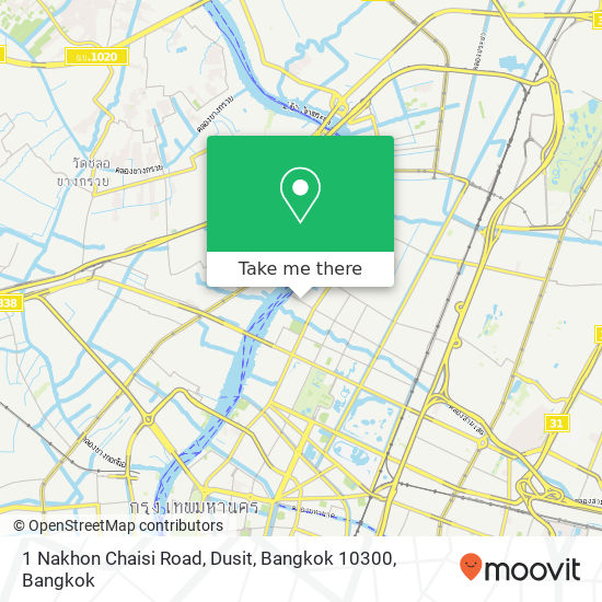 1 Nakhon Chaisi Road, Dusit, Bangkok 10300 map