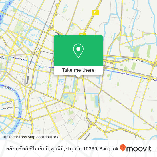 หลักทรัพย์ ซีไอเอ็มบี, ลุมพินี, ปทุมวัน 10330 map