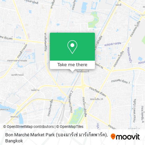 Bon Marché Market Park (บองมาร์เช่ มาร์เก็ตพาร์ค) map