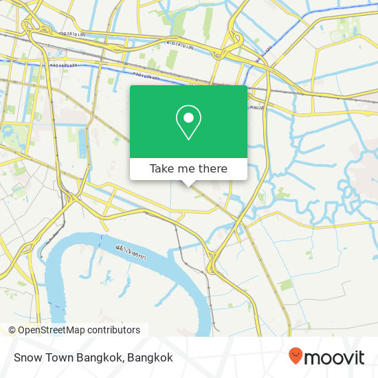 Snow Town Bangkok map