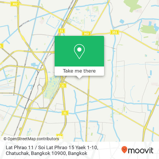 Lat Phrao 11 / Soi Lat Phrao 15 Yaek 1-10, Chatuchak, Bangkok 10900 map