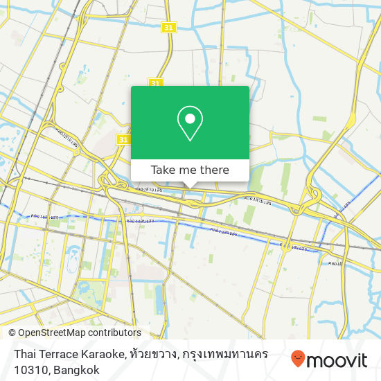 Thai Terrace Karaoke, ห้วยขวาง, กรุงเทพมหานคร 10310 map