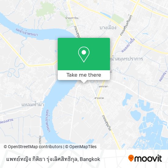 แพทย์หญิง กิติยา รุ่งเลิศสิทธิกุล map