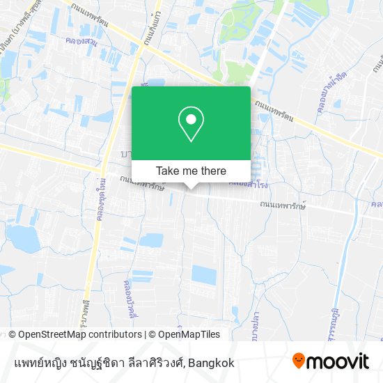 แพทย์หญิง ชนัญฐ์ชิดา ลีลาศิริวงศ์ map