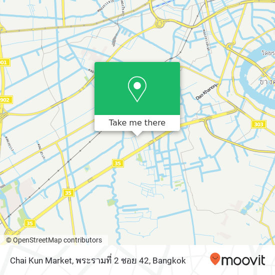 Chai Kun Market, พระรามที่ 2 ซอย 42 map