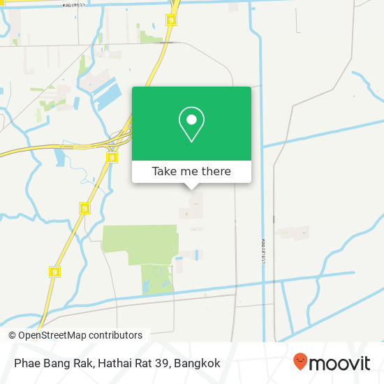 Phae Bang Rak, Hathai Rat 39 map