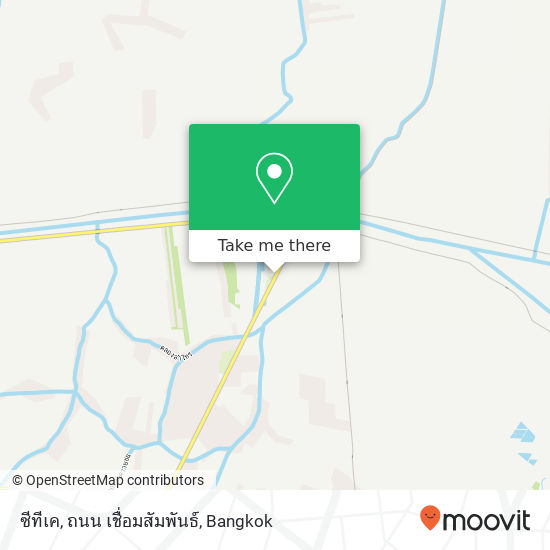 ซีทีเค, ถนน เชื่อมสัมพันธ์ map