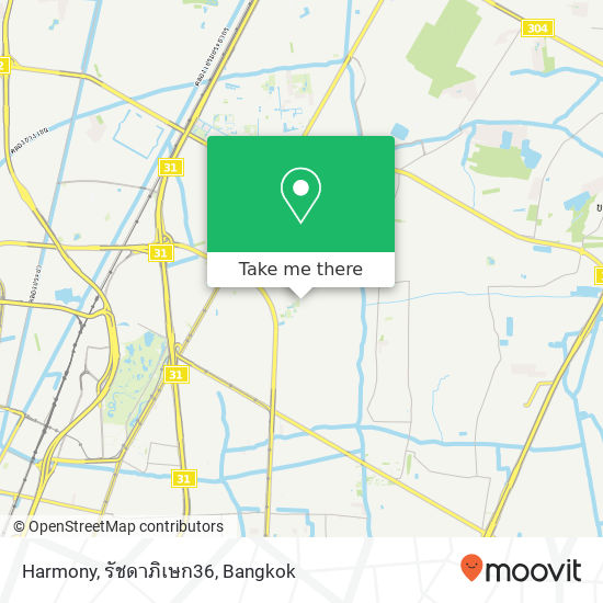 Harmony, รัชดาภิเษก36 map