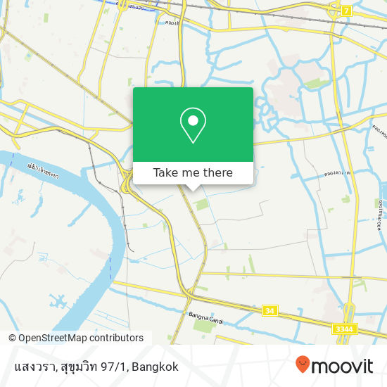 แสงวรา, สุขุมวิท 97/1 map