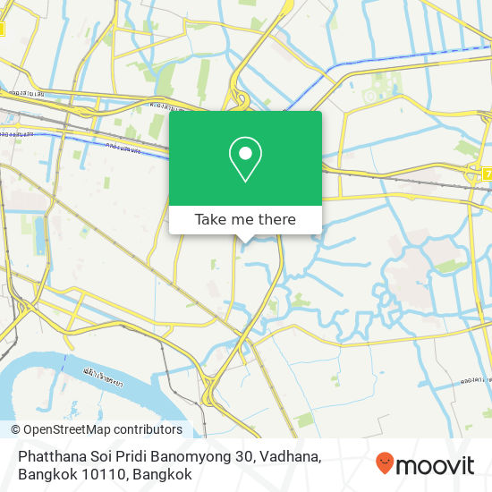 Phatthana Soi Pridi Banomyong 30, Vadhana, Bangkok 10110 map