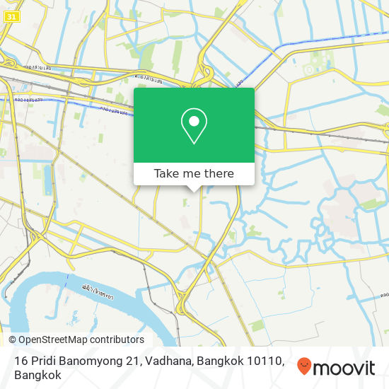 16 Pridi Banomyong 21, Vadhana, Bangkok 10110 map