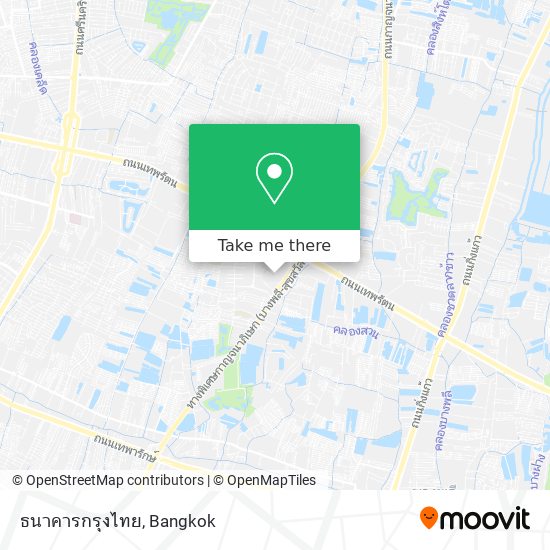 ธนาคารกรุงไทย map
