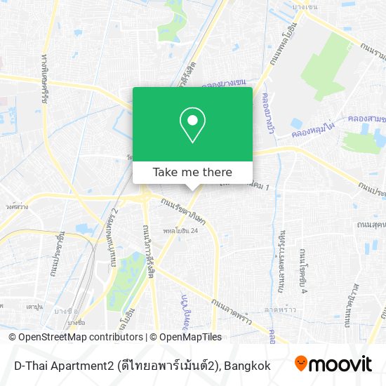 D-Thai Apartment2 (ดีไทยอพาร์เม้นต์2) map