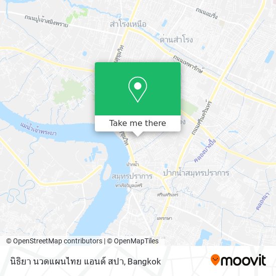 นิธิยา นวดแผนไทย แอนด์ สปา map