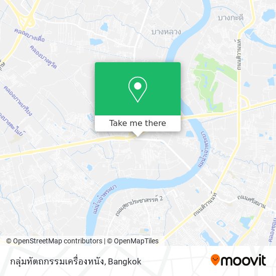 กลุ่มหัตถกรรมเครื่องหนัง map