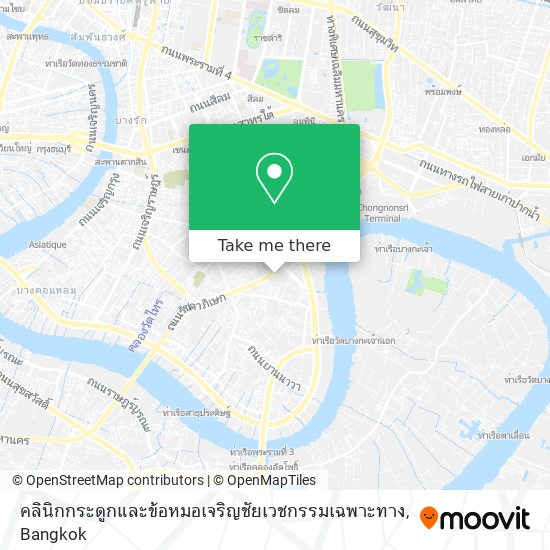 คลินิกกระดูกและข้อหมอเจริญชัยเวชกรรมเฉพาะทาง map