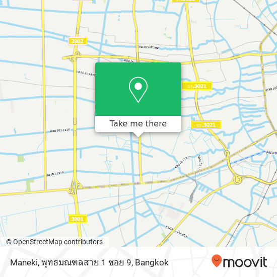 Maneki, พุทธมณฑลสาย 1 ซอย 9 map