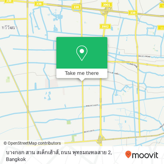 บางกอก สาน สเต็กเฮ้าส์, ถนน พุทธมณฑลสาย 2 map