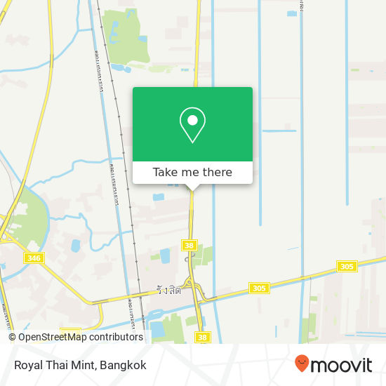 Royal Thai Mint map