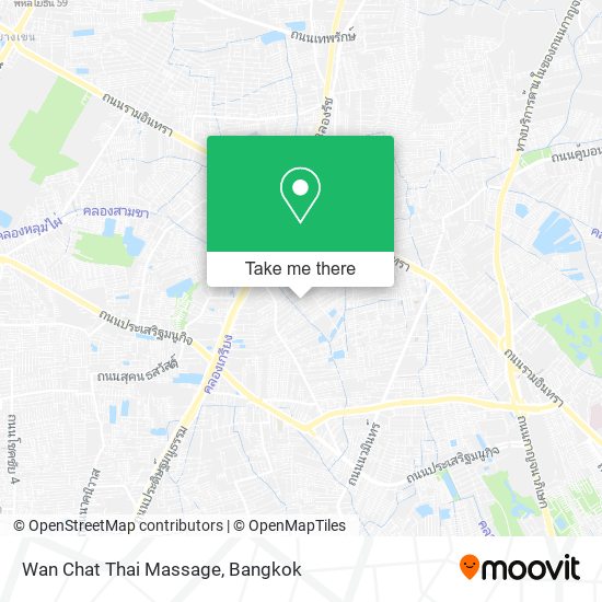 Wan Chat Thai Massage map