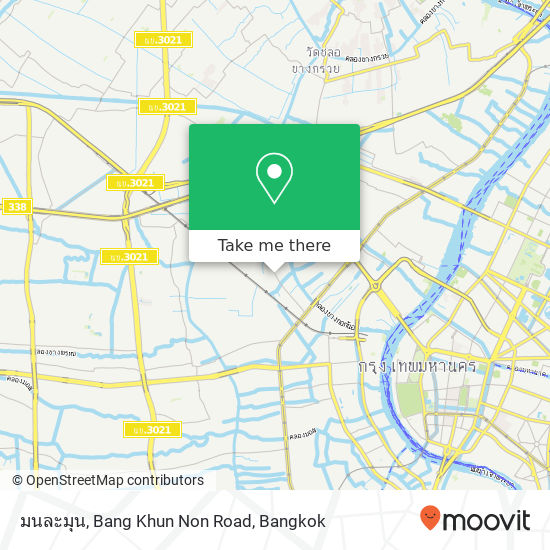 มนละมุน, Bang Khun Non Road map