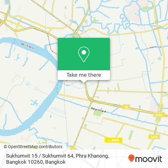 Sukhumvit 15 / Sukhumvit 64, Phra Khanong, Bangkok 10260 map