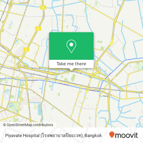 Piyavate Hospital (โรงพยาบาลปิยะเวท) map