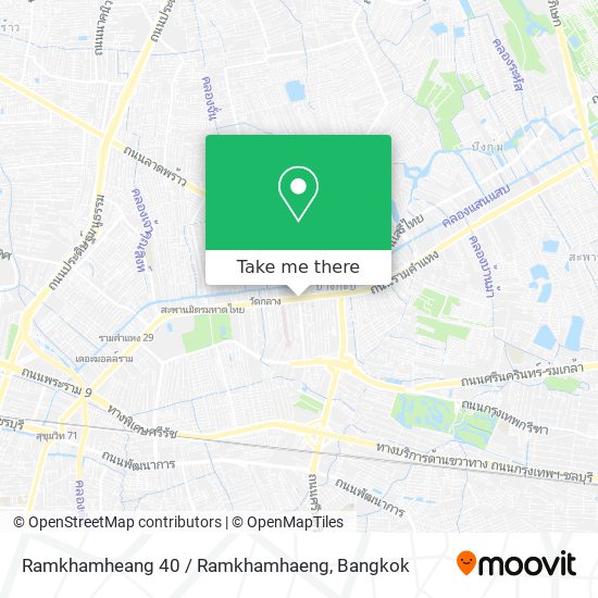 Ramkhamheang 40 / Ramkhamhaeng map
