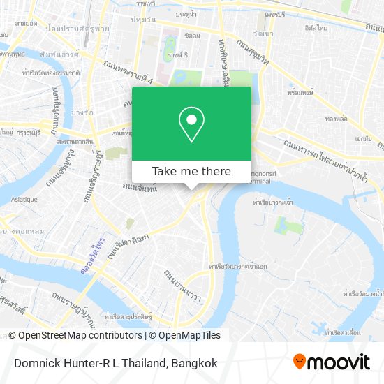 Domnick Hunter-R L Thailand map