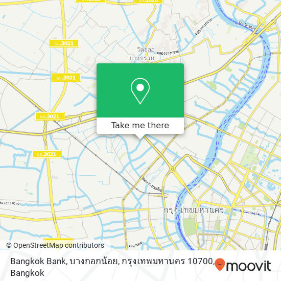 Bangkok Bank, บางกอกน้อย, กรุงเทพมหานคร 10700 map