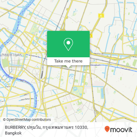 BURBERRY, ปทุมวัน, กรุงเทพมหานคร 10330 map