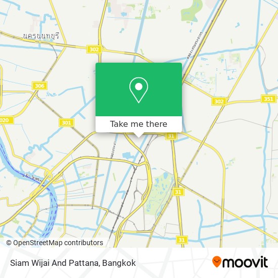 Siam Wijai And Pattana map